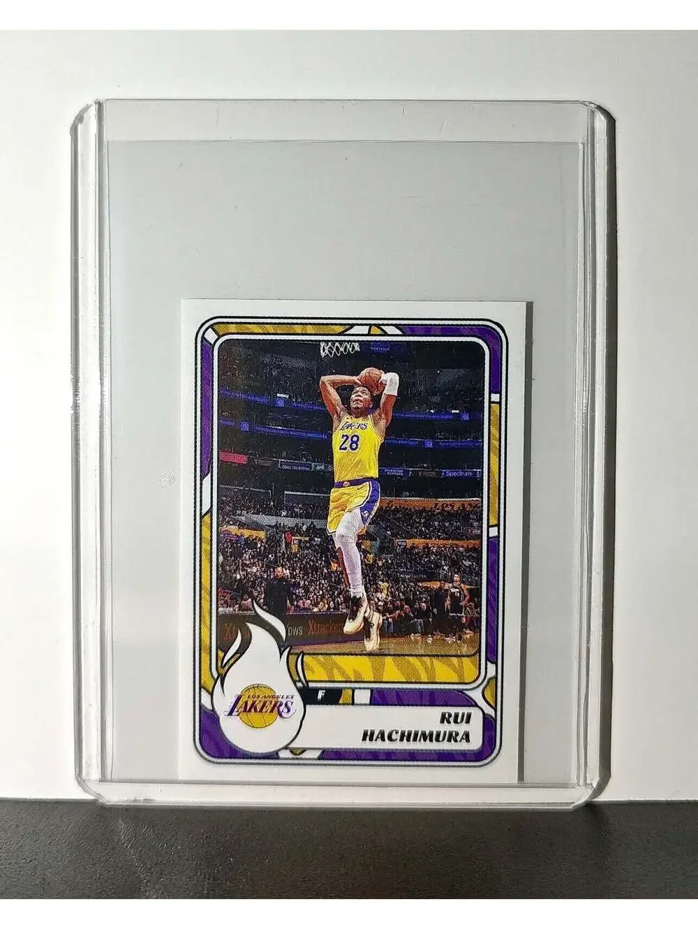 Rui Hachimura 2024-25 Panini NBA #362 Sticker Card Los Angeles Lakers